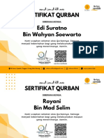 Setifikat Qurban-SSFarm