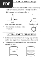 Topic 6 - Lateral - Earth - Stress