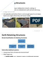 Topic 6b - Earth Retaining Structures