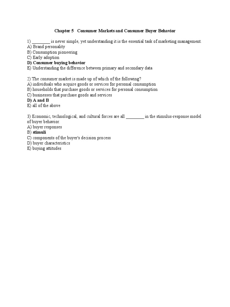 Understanding Consumer Buying Behavior | PDF | Consumer Behaviour ...