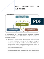 Intro. To Env. Systems