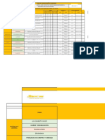 Formato de Programacion de Capacitaciones