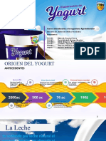 Origen e historia del yogurt