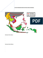 Peta Kedatangan Dan Persebaran Nenek Moyang Bangsa Indonesia