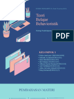 KLP 1 - SPM - Teori Belajar Behavioristik