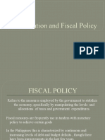 Taxation and Fiscal Policy