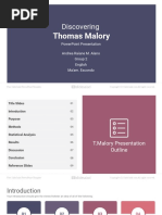 Free Thesis PowerPoint Template