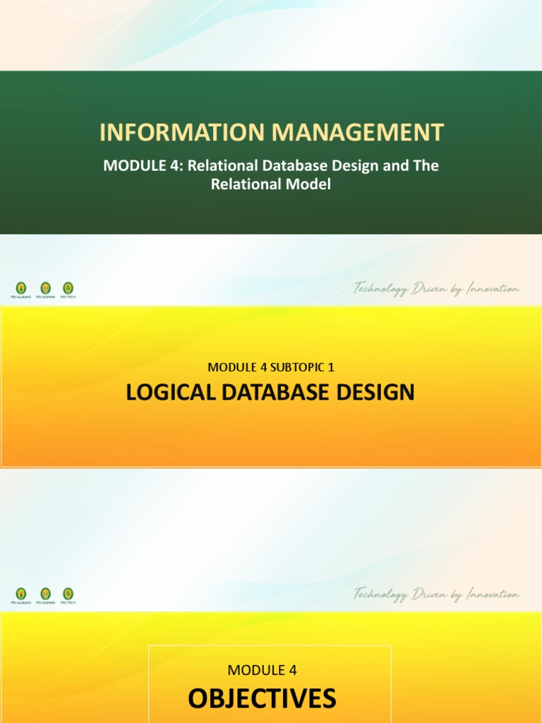 (M4S1-POWERPOINT) - Relational Database Design | PDF