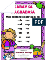 Mga Salitang Nagtatapos sa -ab, -ad, -ag, -ak, -al, -am, -an, -ap, -as, -at, -aw, -ay BY MALIKHAING MAESTRA