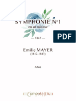 MAYER Symphonie No. 1 - Altos - 19092022