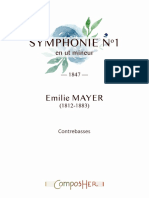 MAYER Symphonie No. 1 - Contrebasses - 19092022