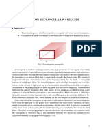 Simulation Study of Rectangular Waveguide and Microstrip Line Components