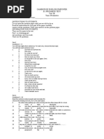 Empower Second Edition B1 Unit Progress Test 2 - Version A | PDF