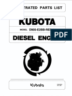 Kubota d905e Engine
