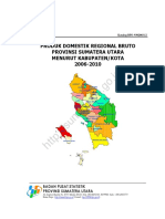 PDRB Sumatera Utara 2006-2010