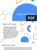 Free Test Data 500KB