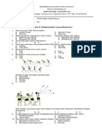 Soal Ulangan Tolak Peluru Kelas 7