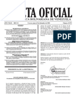 Caracas, Jueves 9 de Diciembre de 2021 Número 42.273 Año Cxlix - Mes Ii Sumario