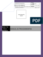 Plantilla Manual de Procedimientos Doc PDF Free