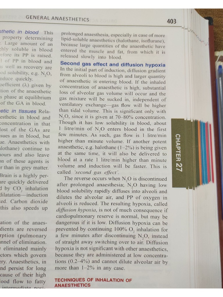 Second Gas Effect PDF