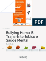 Bullying Homo-Bi-Trans-Interfóbico e A Saúde Mental - Webinar - Caoj - Coimbra - 25 - 03 - 2021