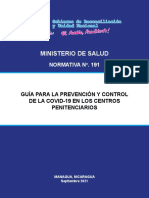 Ministerio de Salud: Normativa N - 191