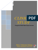 Panduan Clinical Study Online