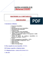 Plan Comptabilitè Immobilière CABINET CHORFI CM2F
