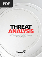 F Secure Threat Analysis Swift