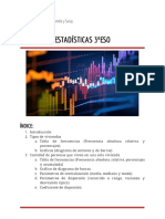 Trabajo Estadistica 3ºeso