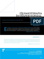 Quimioterapia intraperitoneal: técnica quirúrgica