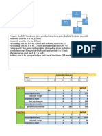 MRP and aggregate production planning