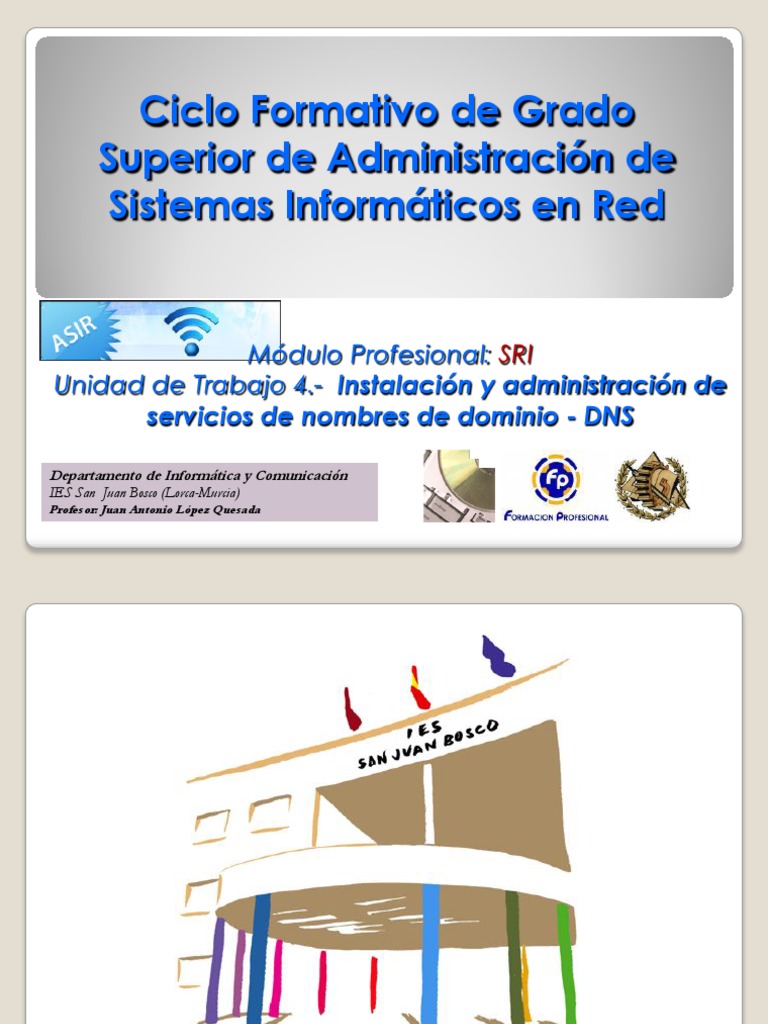 Administración de DNS y Dominios | PDF | sistema de nombres de dominio ...