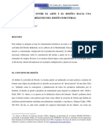 Aproximaciones Entre El Arte y El Diseño. Hacia Una Revisión de Los Orígenes Del Diseño Industrial