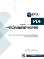 Informe Diseño Mezcla Concreto Triturados MR 45-JDM+