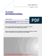 IEC 60754-1 2011-11 Español
