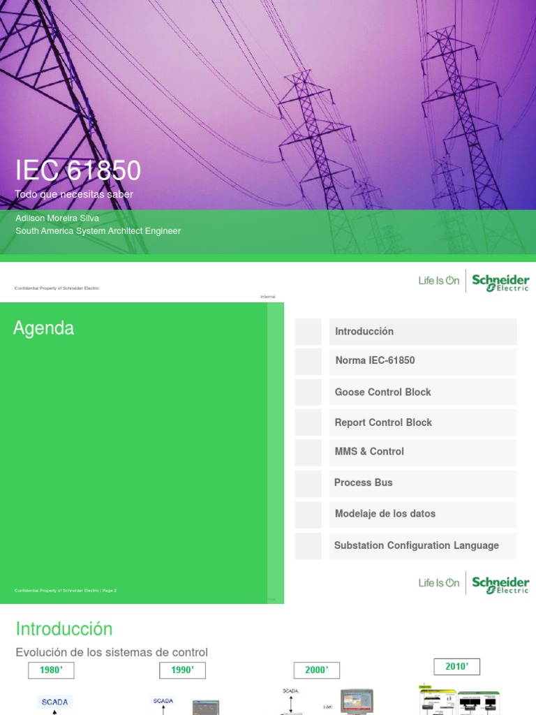 Introducción a la Norma IEC 61850 | PDF | Servicio de Mensajes ...