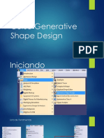 Curso Generative Shape Design