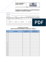 Acta Apertura Elección Candidatos