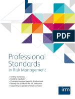 Professional Standards in Risk Management, IRM