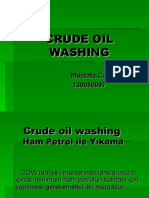 Crude Oil Washing