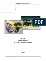 Modul Laboratorium Mineralogi PDF Free