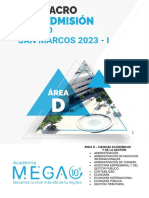 Repaso San Marcos 2023 I Simulacro n3 Área D