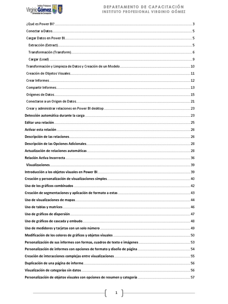Conexión y Visualización en Power BI | PDF | Ventana (informática ...