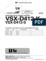 VSX D412 K Pioneer