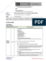 Informe #08 Verificación en Campo Del Predio de La Sra. Rosario Fernandez - Cons-T-005 Correcto