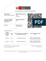 MINSA - Carnet Vacunación