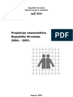 Projekcije Stanovnistva 2004-2051