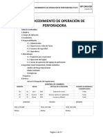 OP CAN-010 Procedimiento de Operación de Perforacion Primaria y Secundaria Pir-31-26