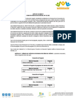 Lista de Elegibles Res. 047 de 2022